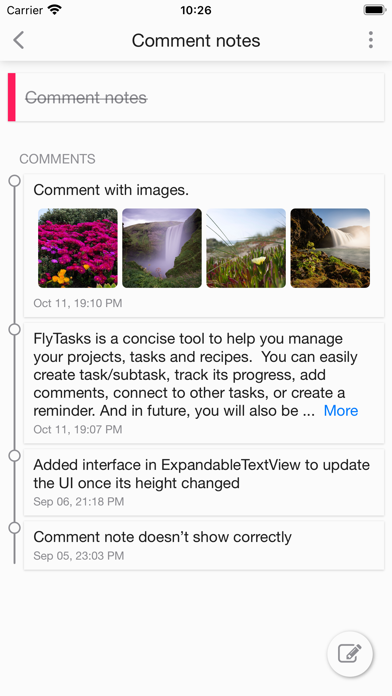 FlyTasks Screenshot