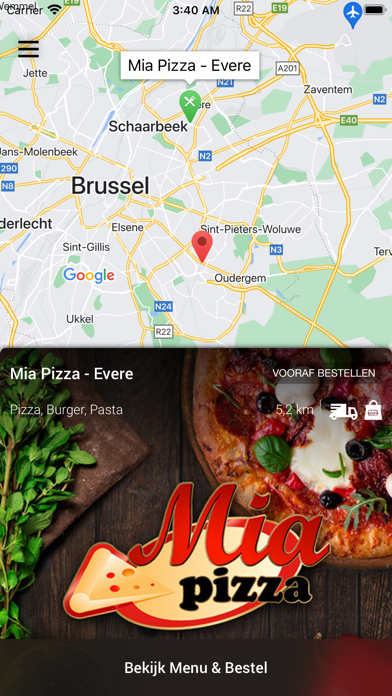 Mia Pizza - Brussels Screenshot
