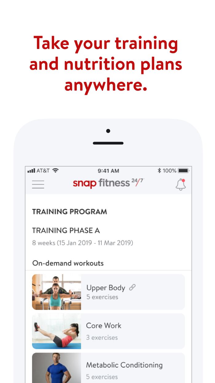 Snap Fitness Charles City App