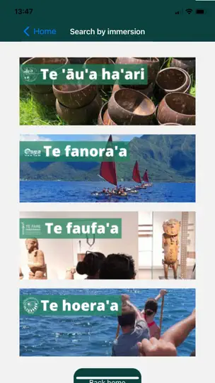 Capture d'écran de Tahuarama sur iPhone 2