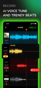 Self Rap - Fame Rapping Studio screenshot #2 for iPhone