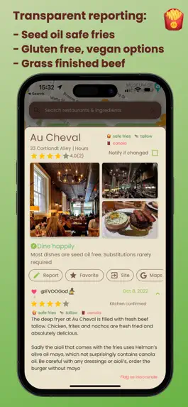 Game screenshot Seed Oil Scout: Healthy Dining hack