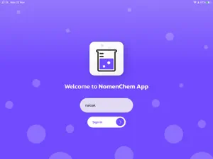 NomenChem screenshot #1 for iPad