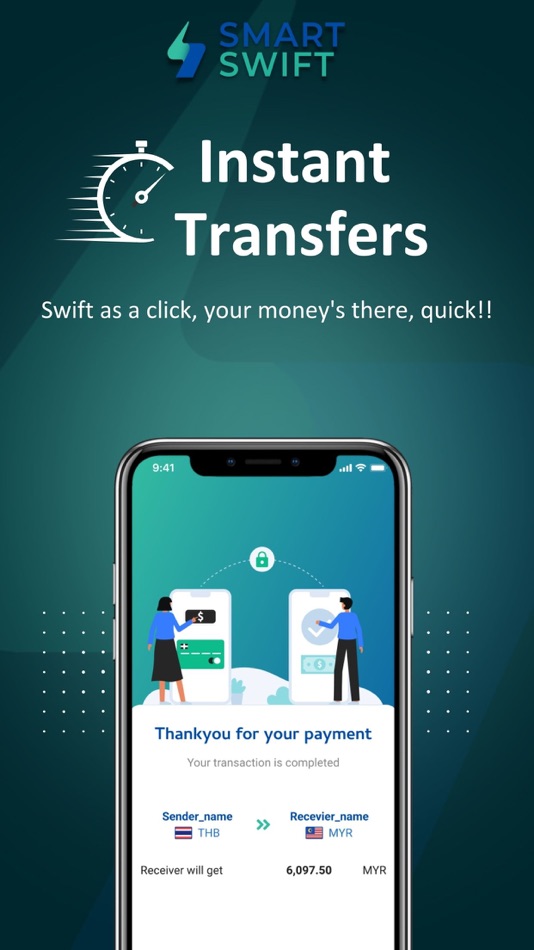 #8. SMARTSWIFT: Move Money Fast (iOS) 由: 33 Remittance Company Limited