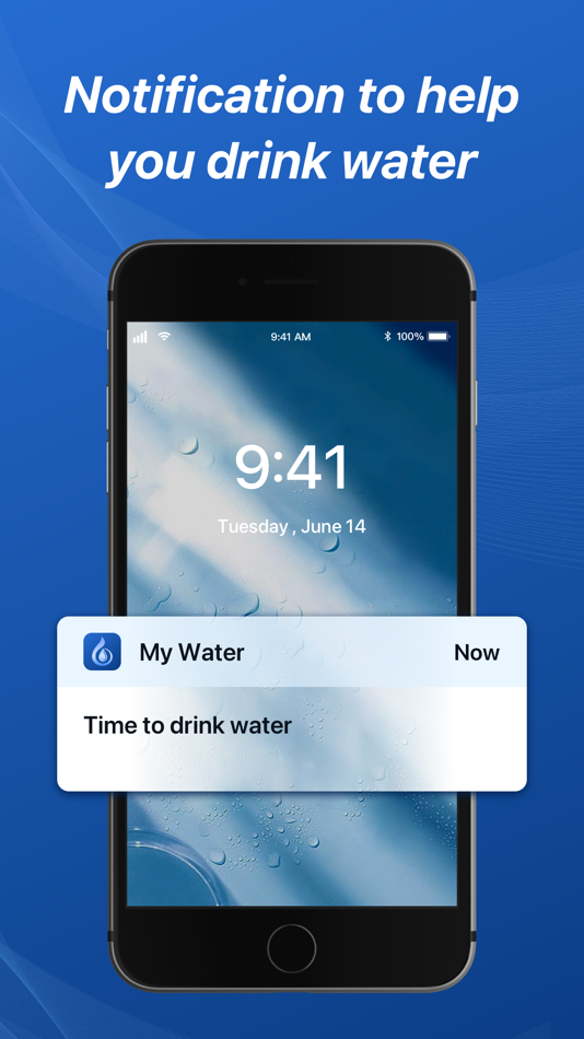 #2. My Water - Daily Tracker (iOS) 由: Swallow Shuai Technology Development Co., Ltd.
