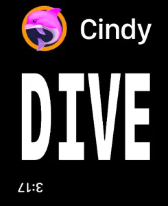 SharkShout - Text Underwater screenshot #3 for Apple Watch