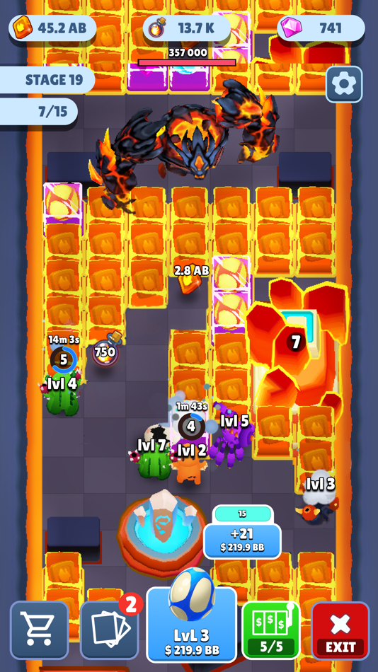 #6. Evolution Tycoon: Merge & Grow (iOS) 由: MAD PIXEL