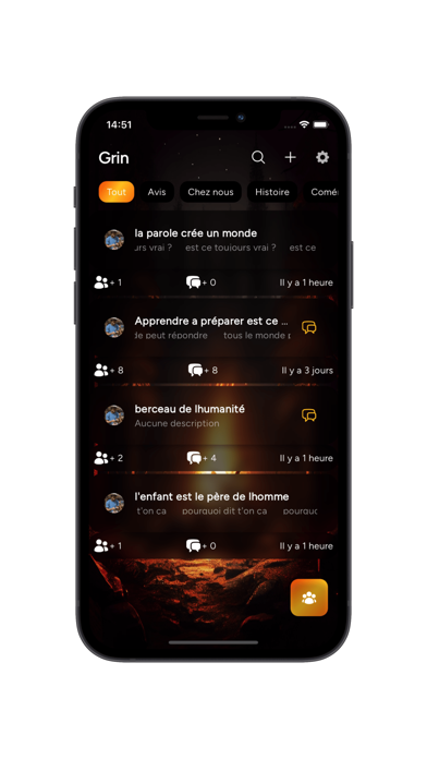 Grin Afro Screenshot 2 - AppWisp.com