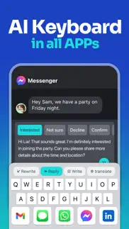 ai writer: email & ai-keyboard iphone screenshot 4