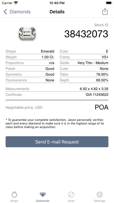 Engagement Rings Screenshot