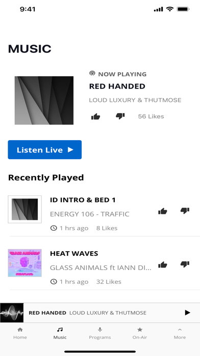 ENERGY 106 Winnipeg Screenshot