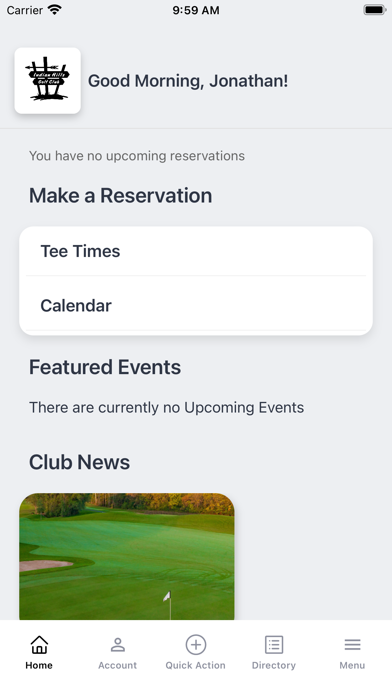 Indian Hills GC MN Screenshot