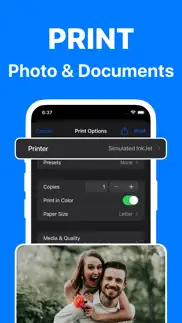 printing app iphone screenshot 2