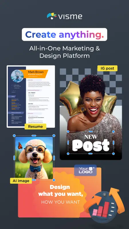 Visme - Presentation & Design screenshot 1 of 6