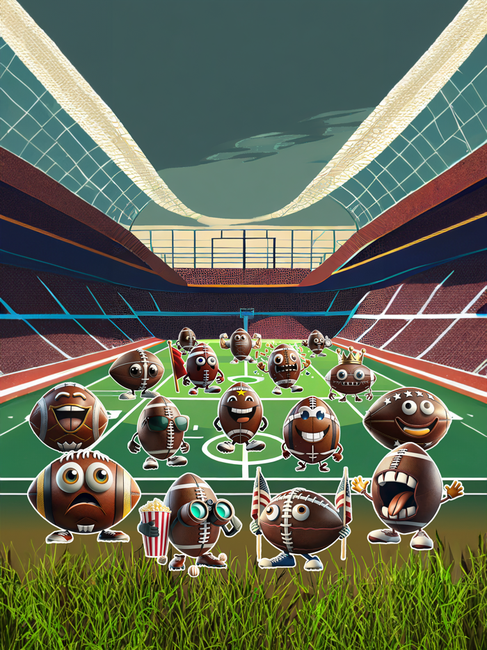 Football Faces Stickers