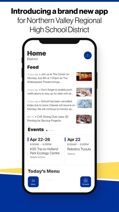 Northern Valley Regional HSD Screenshot
