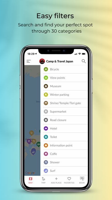 Camp & Travel Japan Screenshot