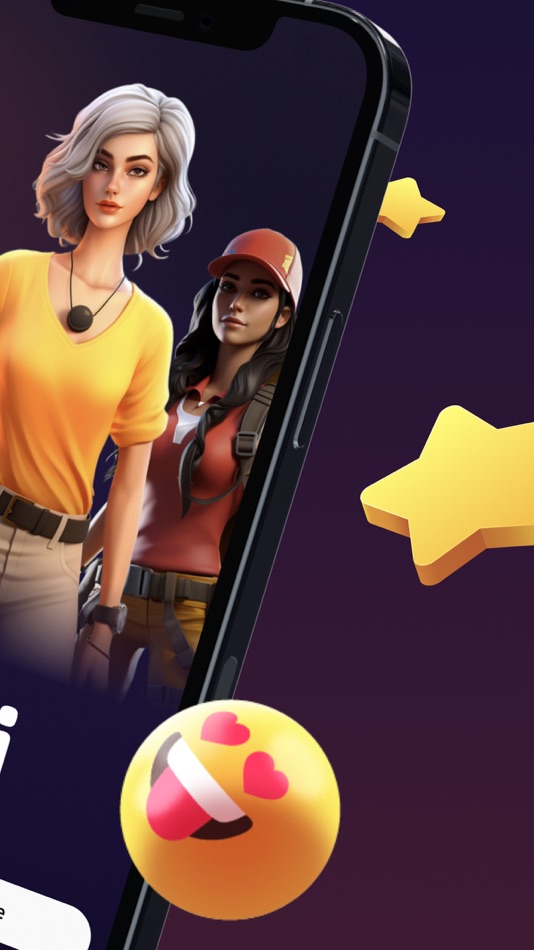 #2. Joi - AI Companion (iOS) 由: Naylalabs Yazilim Ticaret Limited Sirketi