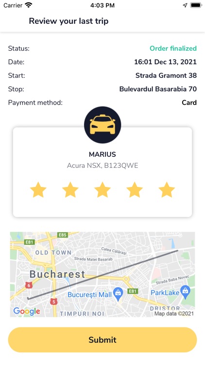 Cris Taxi Bucuresti screenshot-5