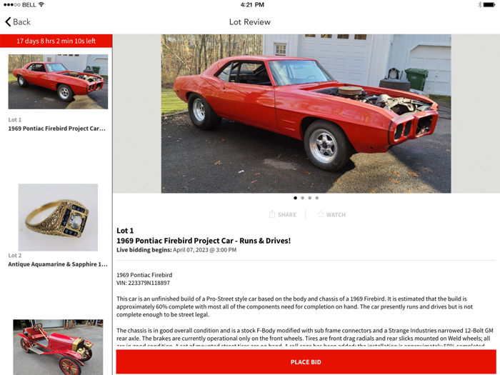 East-Wing Online Auctions