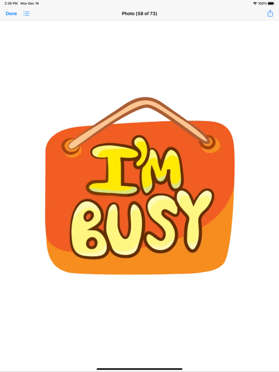 Daily Chat Words Reactions iPad screenshot 4 - Stickers app