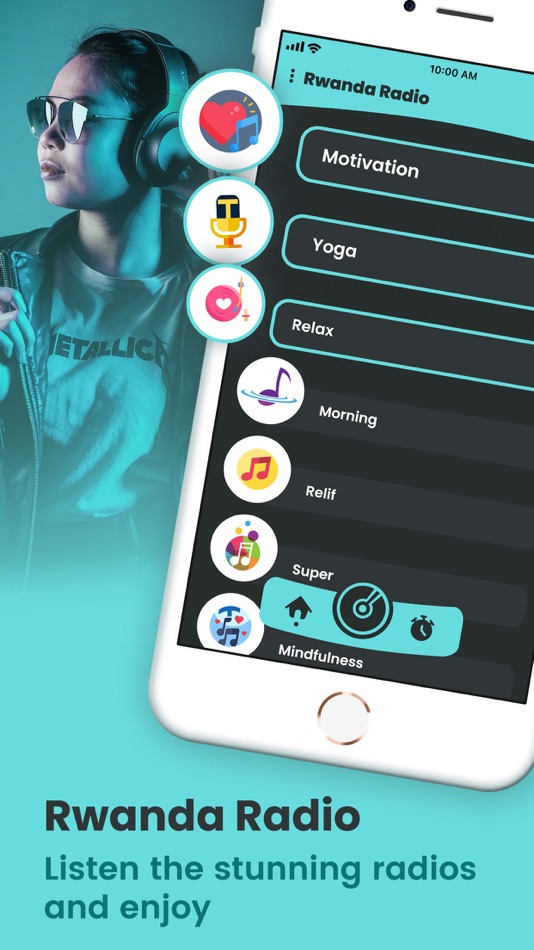 #1. Rwanda Radio Stations (iOS) โดย: Pratik Dhebariya