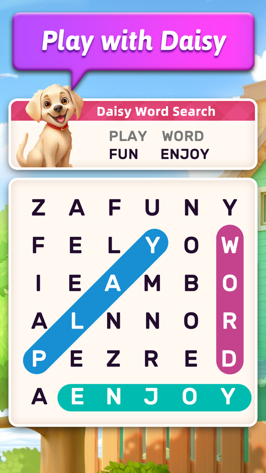 #1. Daisy Word Search (iOS) 由: Oakever Games