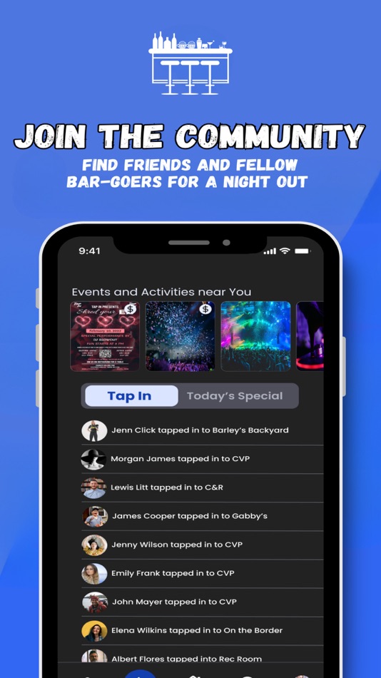 #2. Tap In: Bar Scene (iOS) 由: Let's Tap In LLC