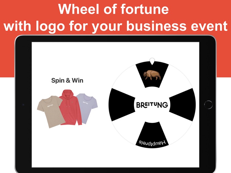 Wheel of fortune for Business