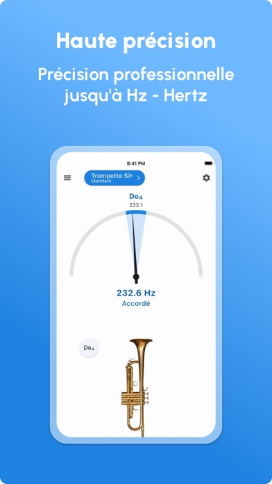 Screenshot #3 pour Accordeur Trompette LikeTones