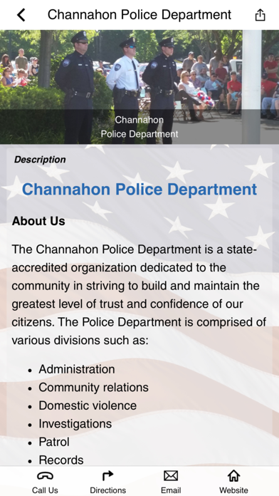 Screenshot #2 pour Channahon Police Department