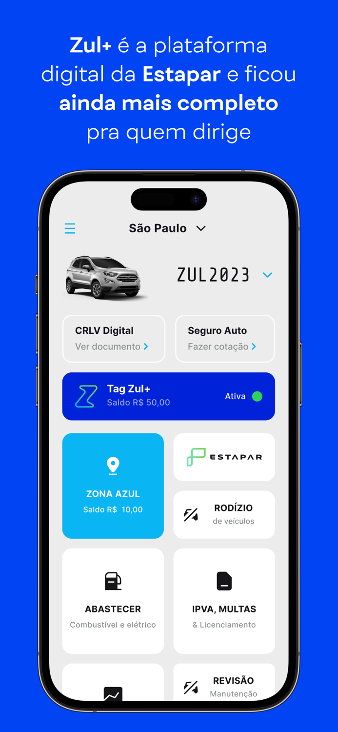 Zul Zona Azul SP IPVA e 