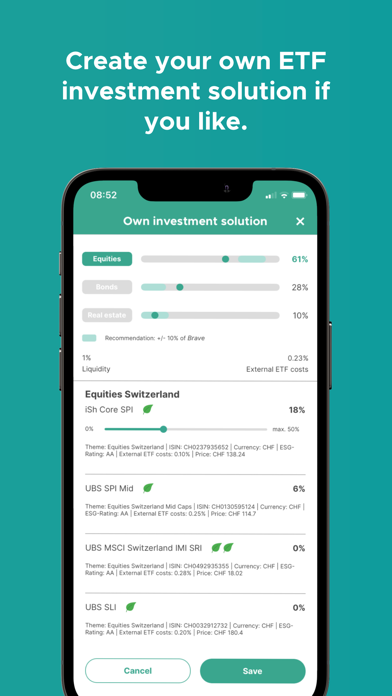 findependent investment app Screenshot