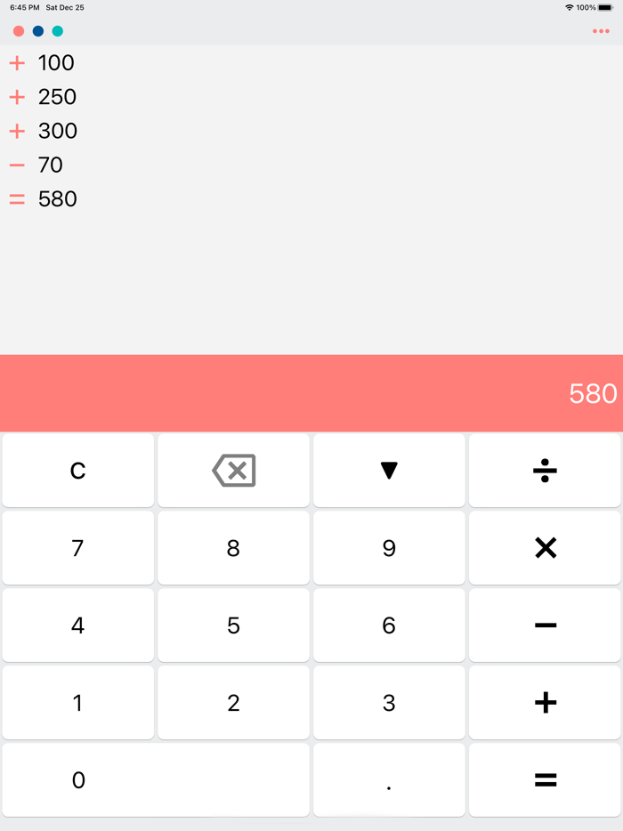 Calculator - clear and easy