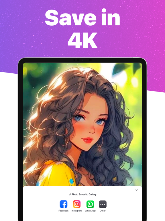 Cartoon Photo Generator iPad screenshot 5 - Photo & Video app