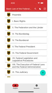 constitution of germany iphone screenshot 2