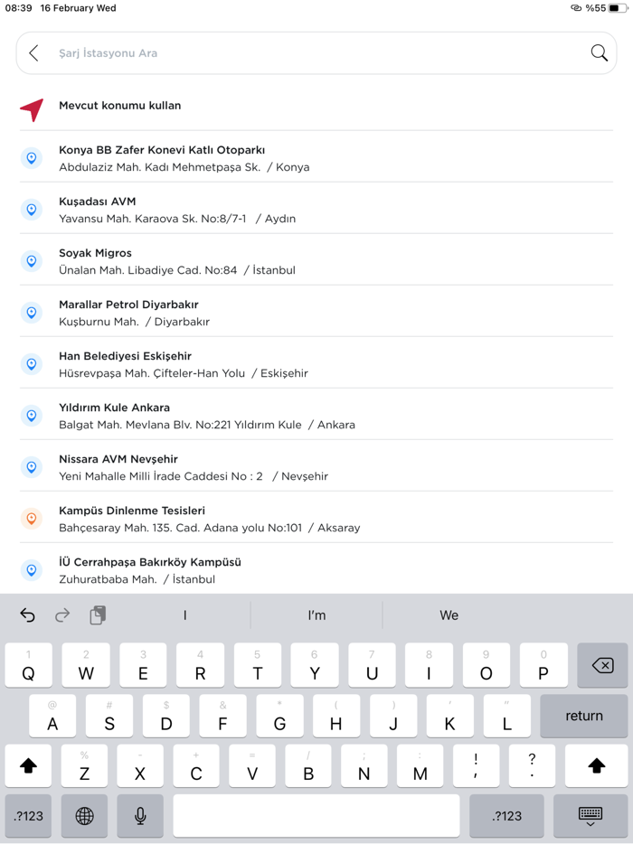 ZES - Araç Şarj İstasyon Ağı