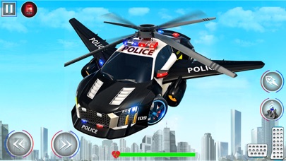 US Police Heli Car Chase Games Screenshot