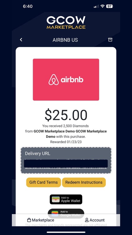 Brands In Games Wallet