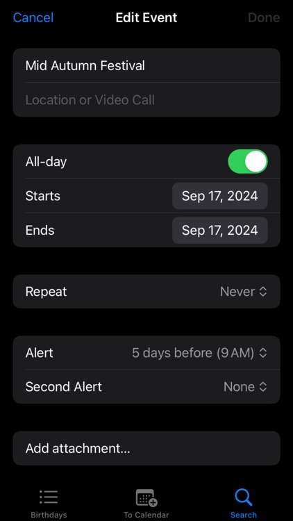 Chinese Birthdays screenshot-6