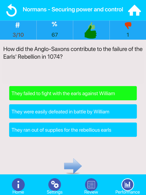 Screenshot #6 pour GCSE History Quiz