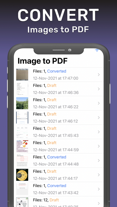Photo to PDF Converter: JPEG Screenshot