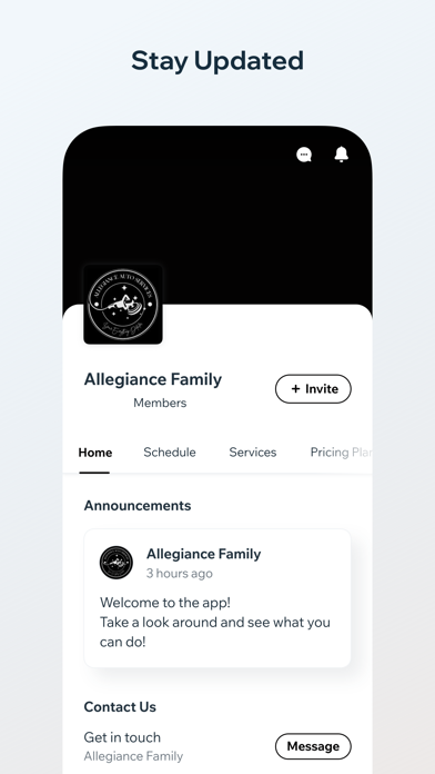 Allegiance Family Screenshot