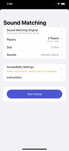 Game screenshot Sound Matching hack