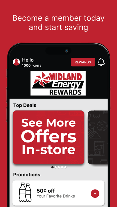 Midland Energy Rewards Screenshot