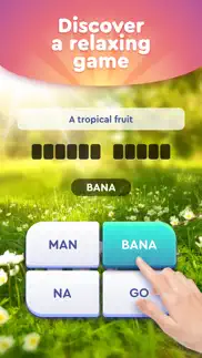 relaxing words - word puzzles iphone screenshot 1