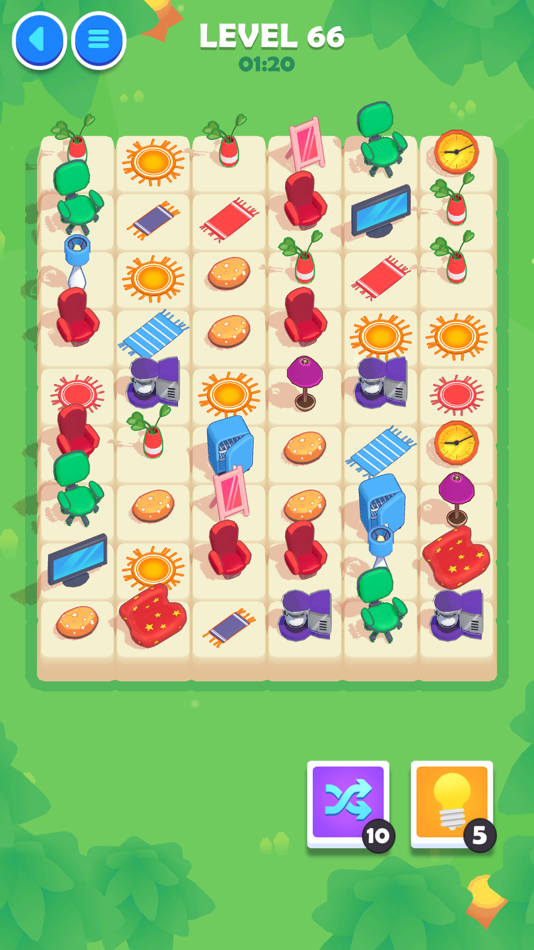 #5. Tile Onet 3D (iOS) 由: Phuong Ta