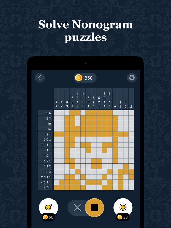 Screenshot #4 pour ArtCross: Nonogram Puzzles