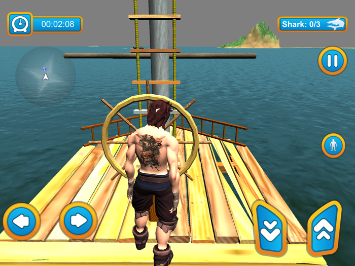 Wild Angry Shark Attack