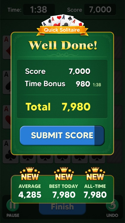 Quick Solitaire: Win Cash